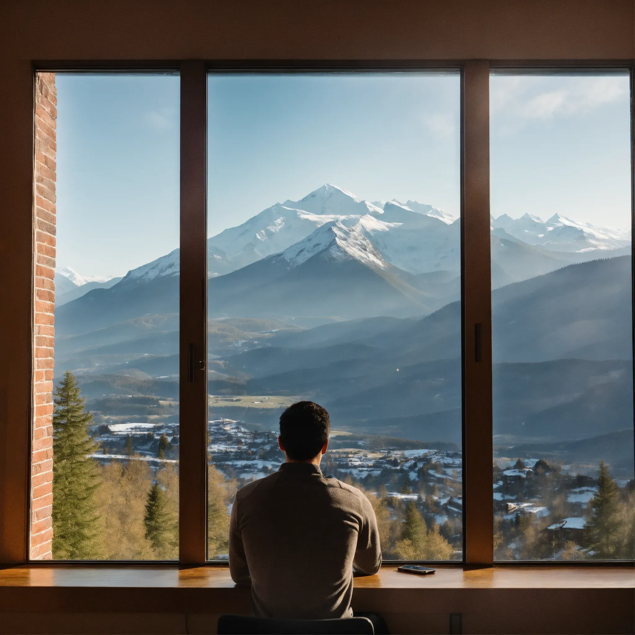 Natural light transmission through coated glass